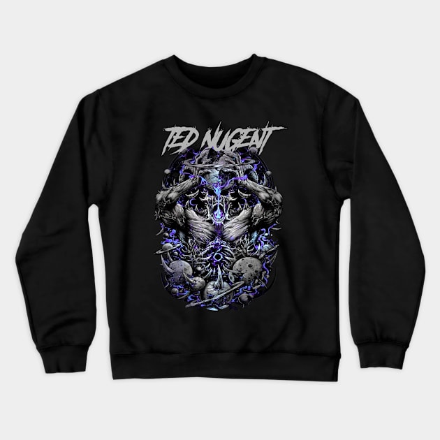 TED NUGENT BAND MERCHANDISE Crewneck Sweatshirt by Rons Frogss